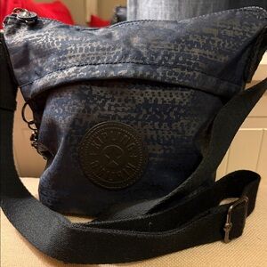 Kipling Live.Light Sonja Navy Messenger Crossbody Bag